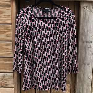 Like new! - ANTTHONY  Loose Fit Square Neck Tunic Top